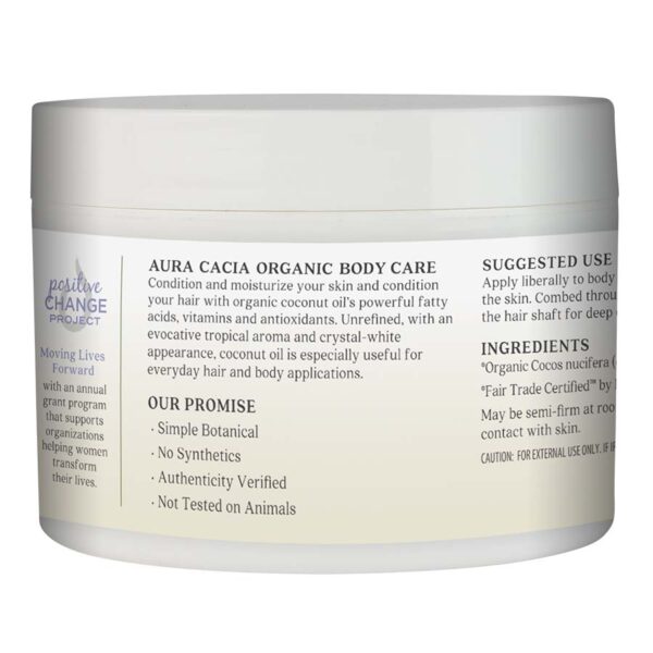 aura cacia oil coconut org 6.25 oz