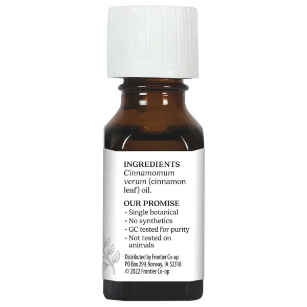 aura cacia essential oil cinnamon leaf, 0.5 oz