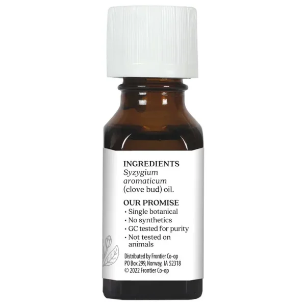 aura cacia essential oil clove bud, 0.5 oz