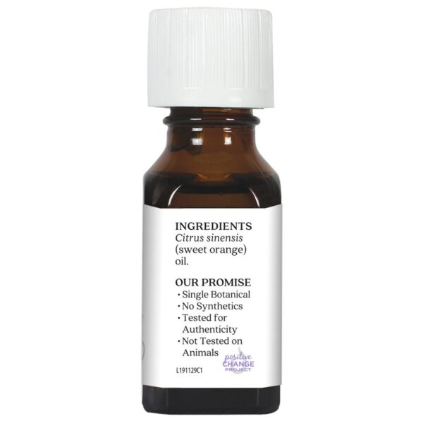 aura cacia essential oil sweet orange, 0.5 oz