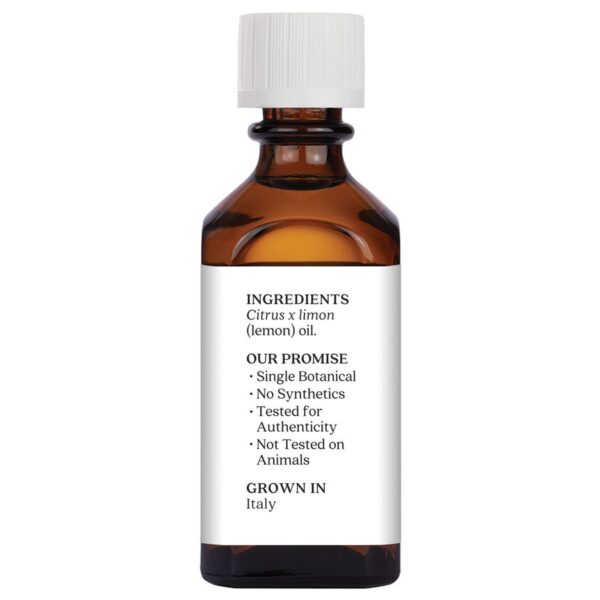 aura cacia essential oil lemon 2 fl.oz.