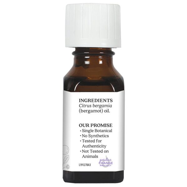 aura cacia essential oil bergamot uplifting 0.5 oz