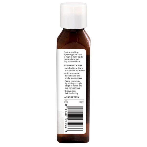 aura cacia coconut fractionated skin care oil, 4 fl.oz.