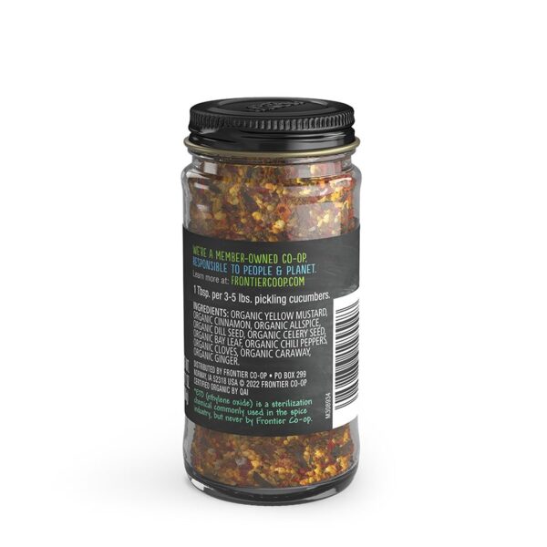 frontier co op organic pickling spice blend
