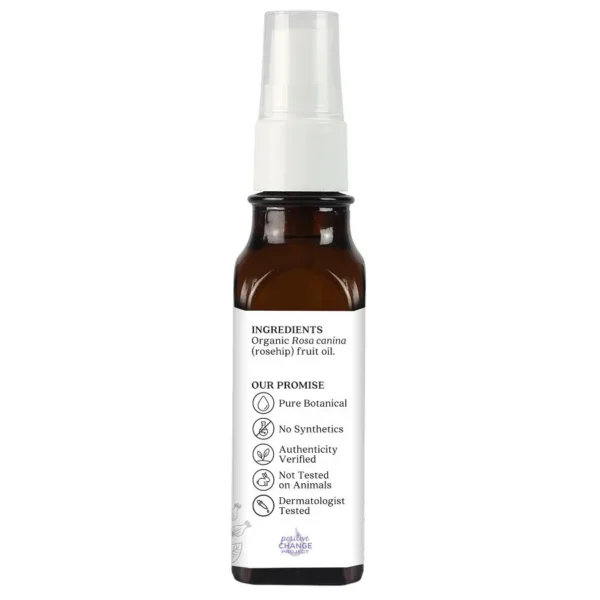 aura cacia organic rosehip oil with vitamin e natural skin care, 1 oz