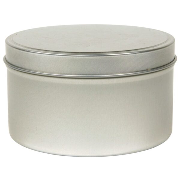 1 accessories 16 oz round metal tin with silver finish 8665 front.jpg