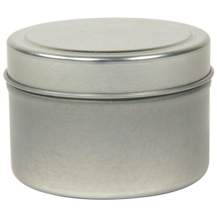 1 accessories 4 oz round metal tin with silver finish 8662 front.jpg