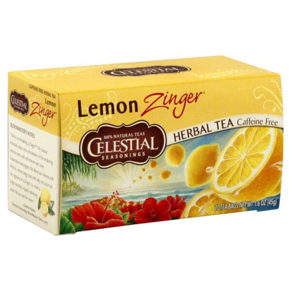1 celestial seasonings herb teas lemon zinger 20 tea bags 1321 front 1.jpg