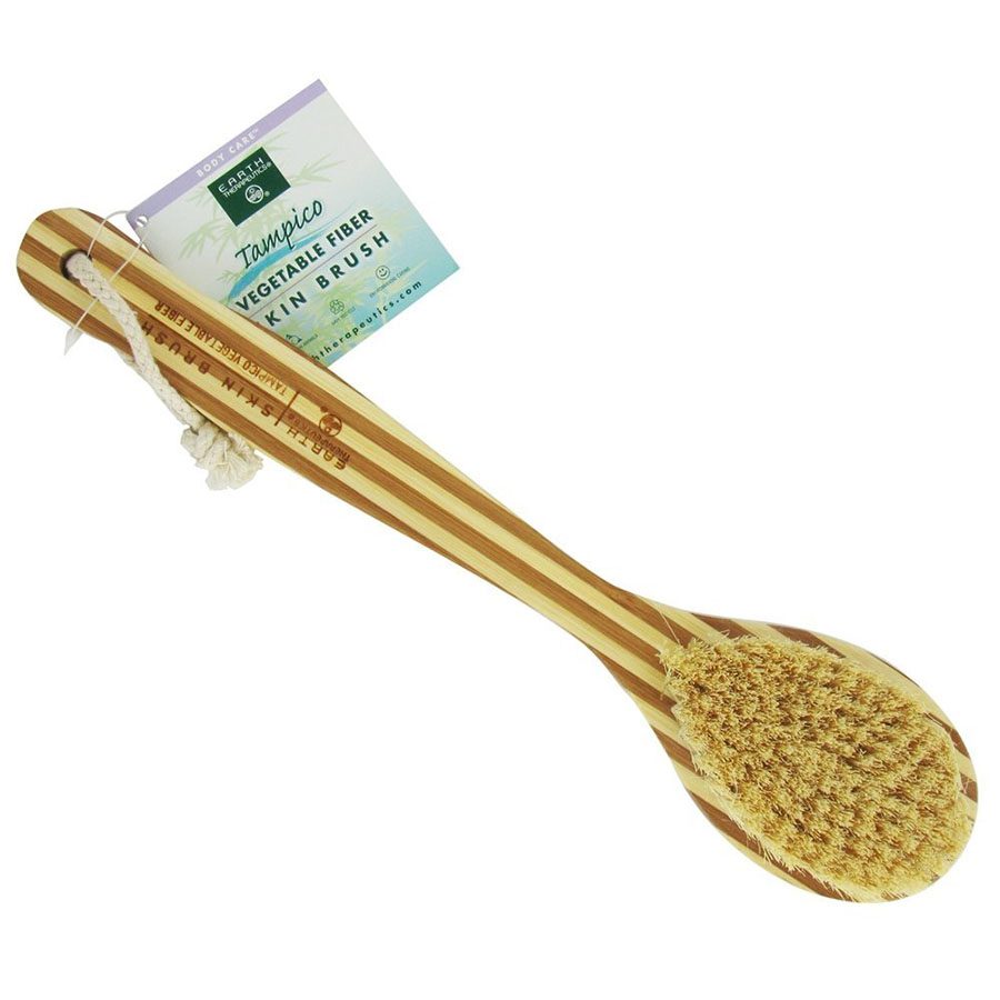 1 earth therapeutics exfoliating tampico vegetable fiber skin brush 16 brushes sponges 221786 front.jpg