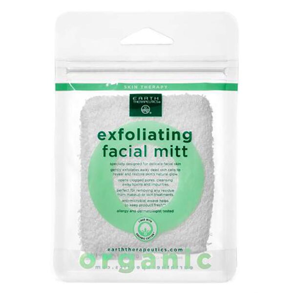 1 earth therapeutics organic cotton exfoliating facial mitt 237789 front.jpg