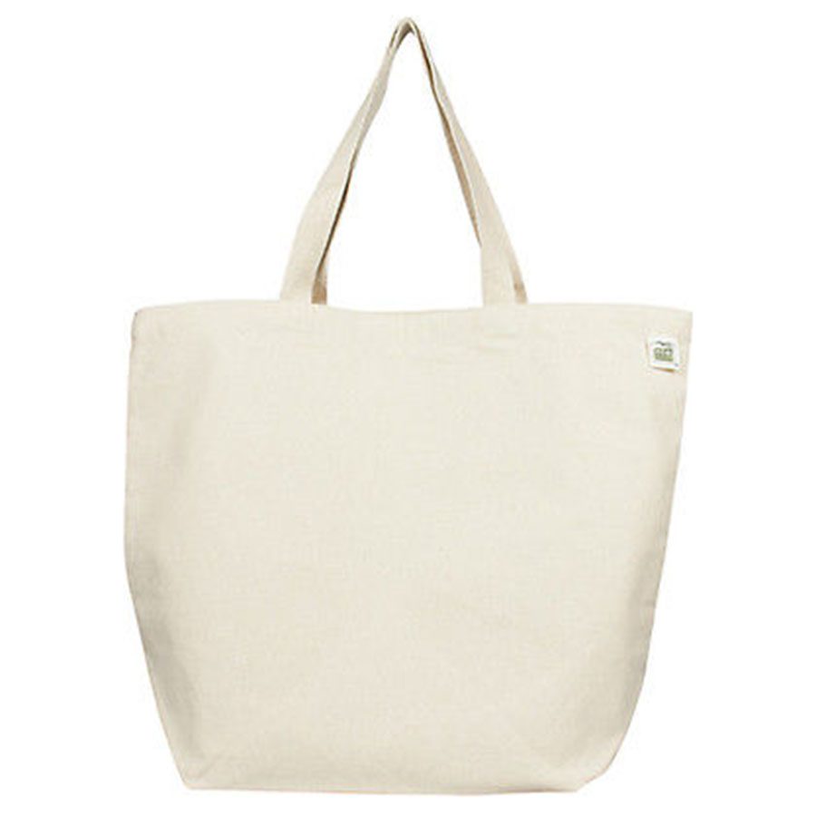 1 eco bags recycled cotton canvas bags lightweight cotton shopping tote 228030 front.jpg