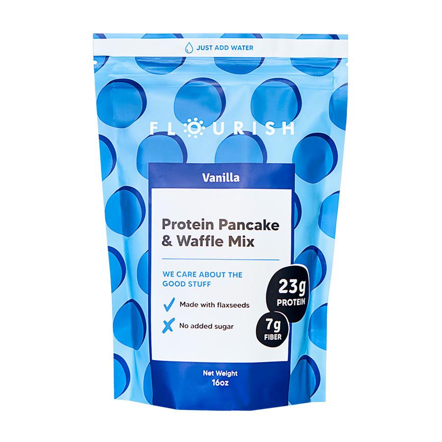 1 flourish vanilla protein pancake mix 16oz 239264 front.jpg
