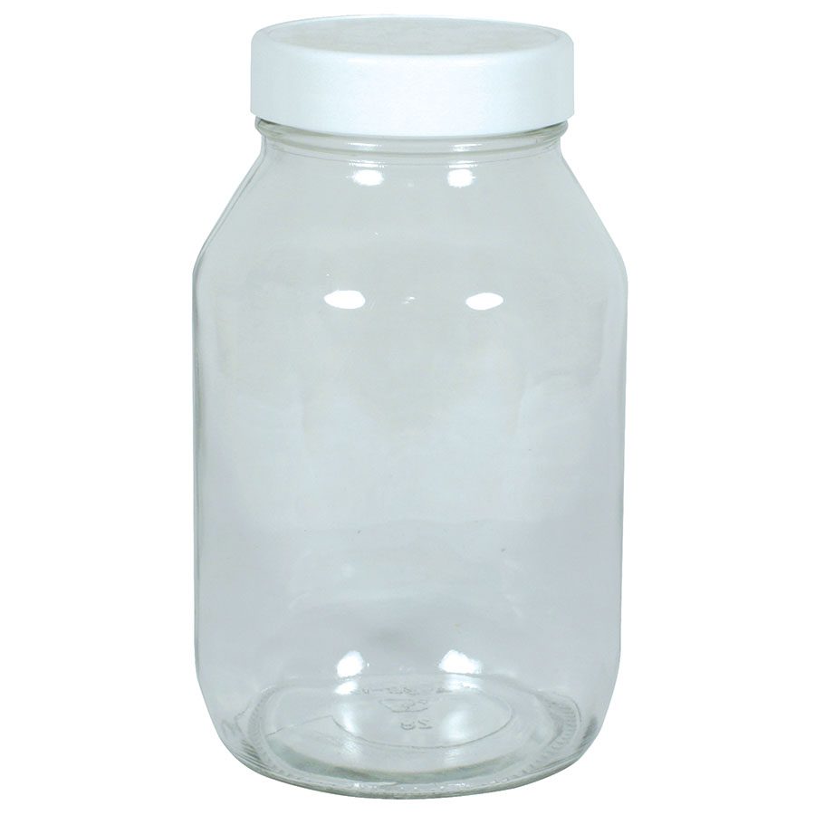 1 frontier co op curved shoulder glass jar 8549 front.jpg