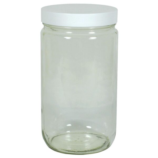 1 frontier co op straight sided glass jar 8535 front.jpg
