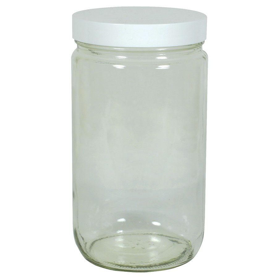 1 frontier co op straight sided glass jar 8535 front.jpg