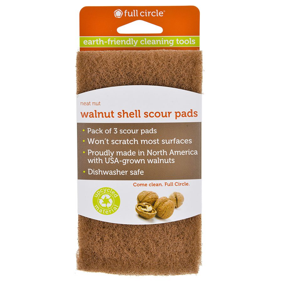 1 full circle cleaning cloths neat nut walnut shell scour pads 229164 front.jpg
