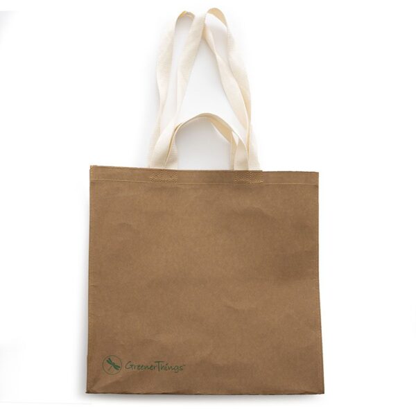1 greener things kraft paper insulated shoulder tote 237265 front 1.jpg