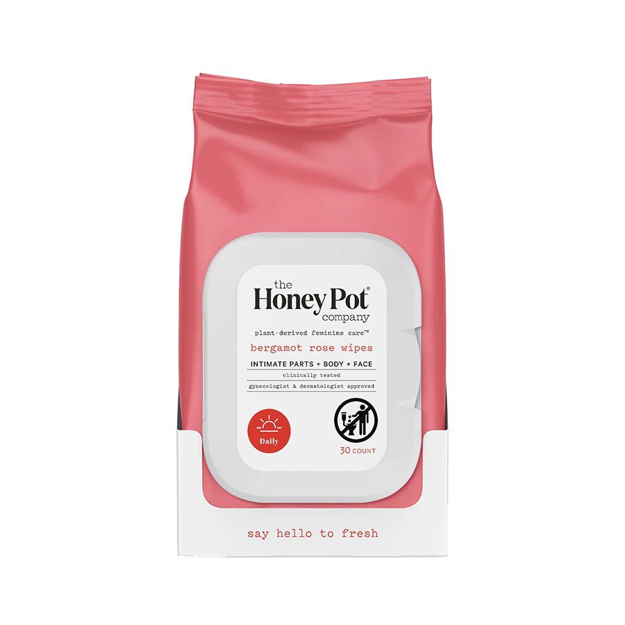 1 honey pot bergamot rose wipes 30count front 239236.jpg