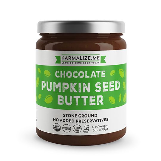 1 karmalize.me organic chocolate pumpkin seed butter 6oz 232509 front.jpg