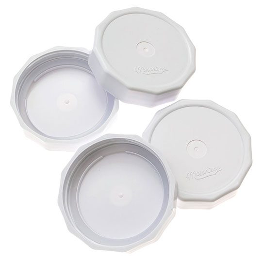 1 masontops storage solutions wide mouth durable leak proof plastic storage lids white 4 count tough tops 233588 front.jpg