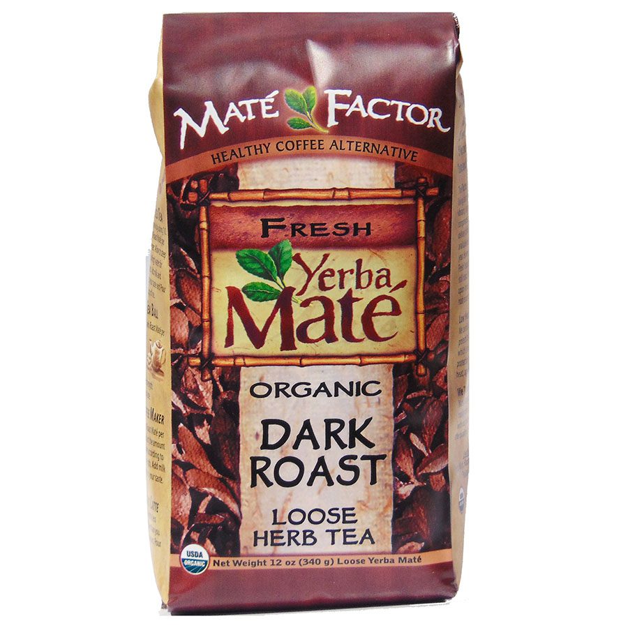 1 mate factor certified organic yerba mate dark roast 12 loose tea 217746 front.jpg