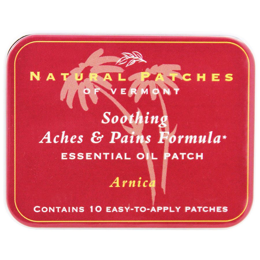 1 natural patches of vermont essential oil patches arnica soothing aches pains formula 10 count tins 221174 front.jpg