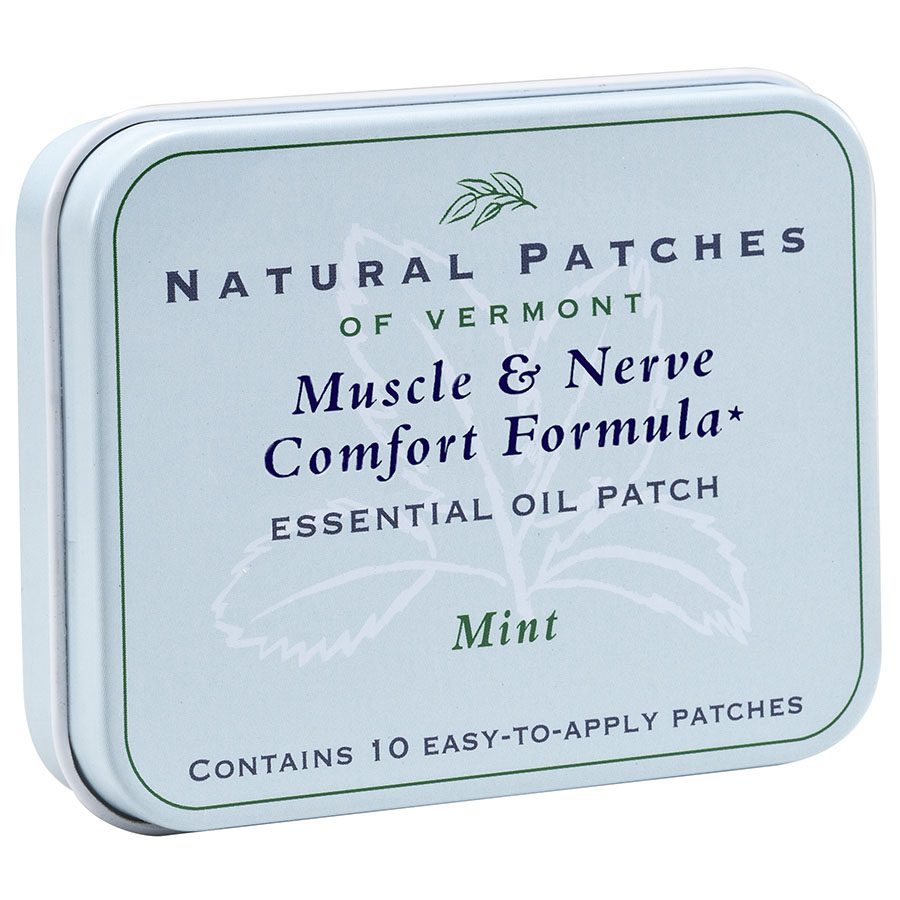 1 natural patches of vermont essential oil patches mint fibromyalgia formula 10 count tins 227014 front.jpg