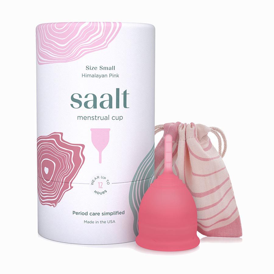 1 saalt small size menstrual himalayan pink front with bag 238949.jpg