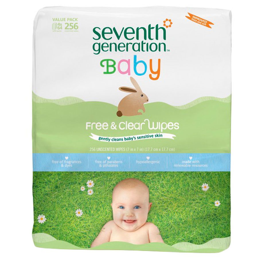 1 seventh generation baby care free clear wipes 256 count wipes 227090 front.jpg
