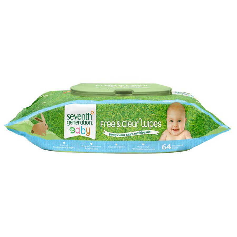 1 seventh generation baby care free clear wipes 64 count with flip top opening wipes 209937 front.jpg