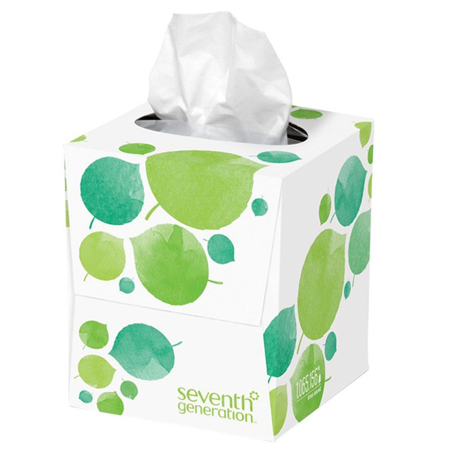 1 seventh generation facial tissues white 2 ply 85 count cube 215103 front.jpg