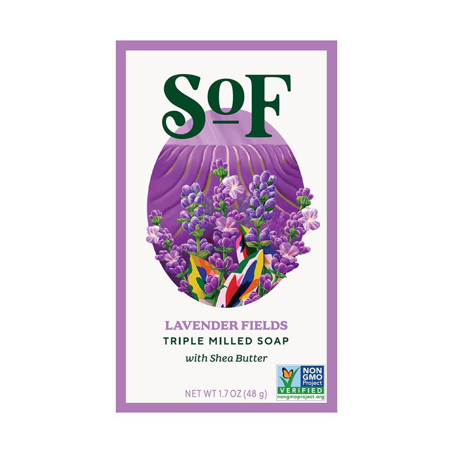 1 south of france lavender fields triple milled bar soap 1.7oz front 239149.jpg