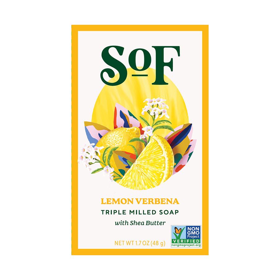 1 south of france lemon verbena triple milled bar soap 1.7oz front 239150.jpg
