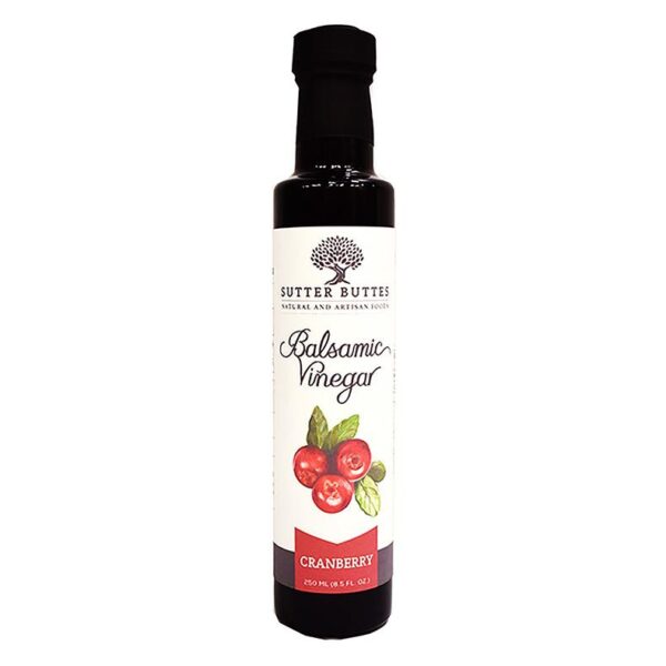 1 sutter buttes infused balsamic vinegar cranberry 8.5oz 233917 front.jpg