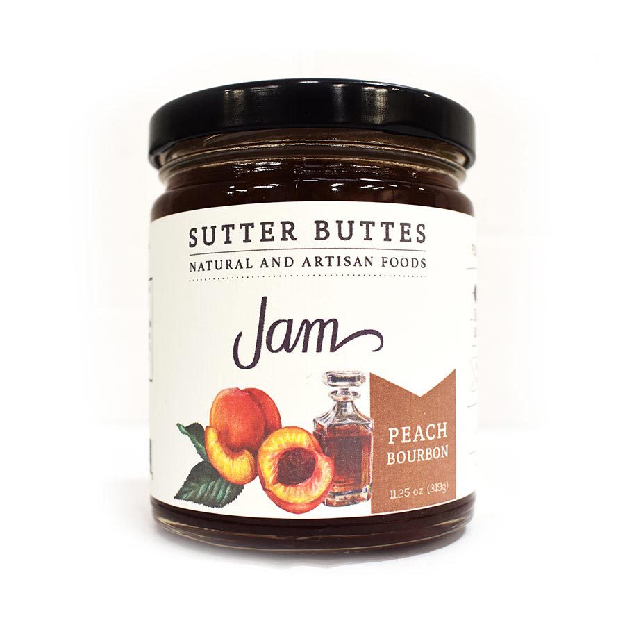 1 sutter buttes sweet savory jams peach bourbon 11.25 oz 233929 front.jpg
