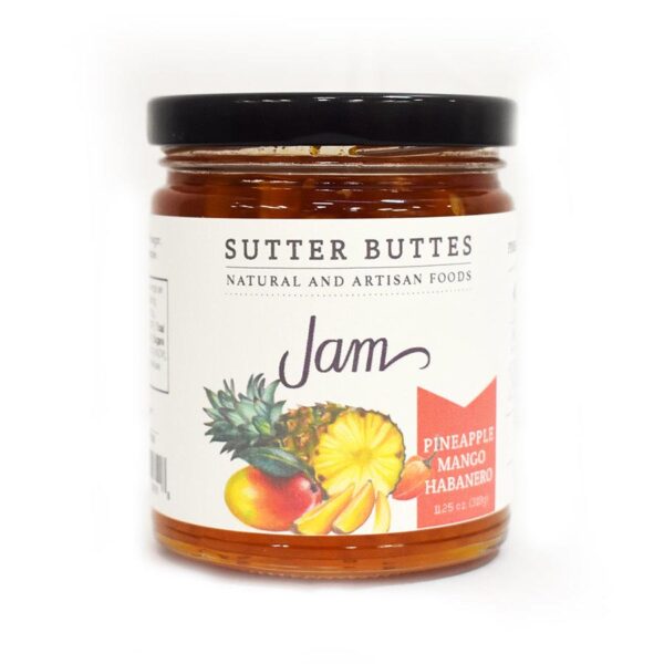 1 sutter buttes sweet savory jams pineapple mango habanero 11.25oz 233928 front.jpg
