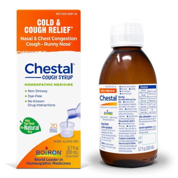 boiron chestal cold & cough 6.7 fl. oz.