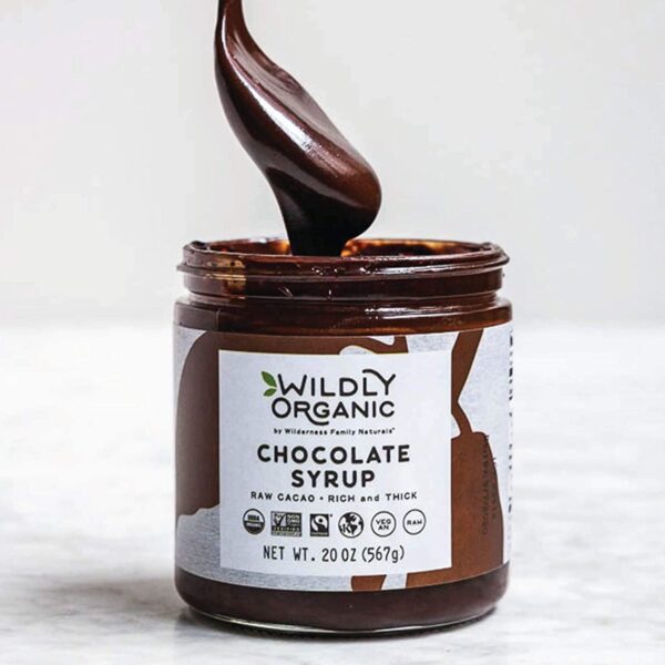 wildly organic chocolate syrup 20 oz.