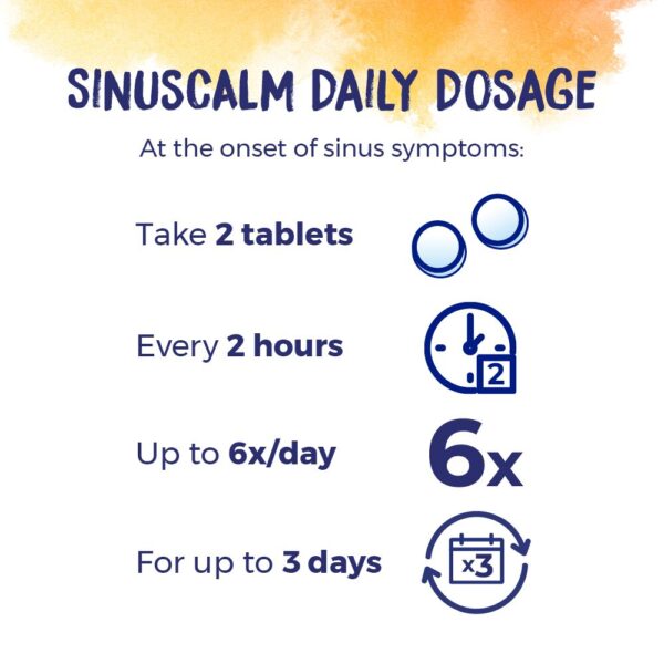 boiron sinuscalm 60 tablets