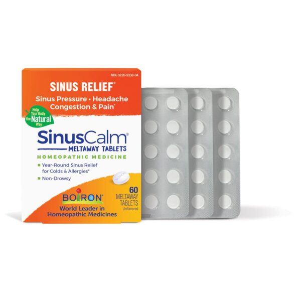 boiron sinuscalm 60 tablets