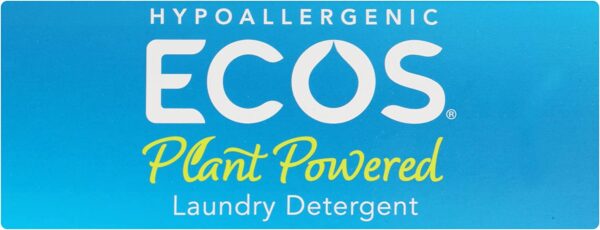 ecos next liquidless laundry detergent, magnolia & lily 50 squares