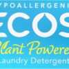 ecos next liquidless laundry detergent, free & clear 50 squares