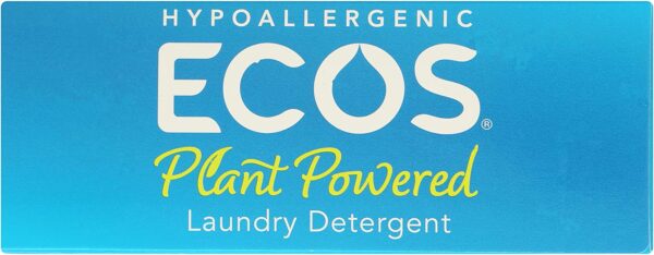ecos next liquidless laundry detergent, lavender vanilla 50 squares