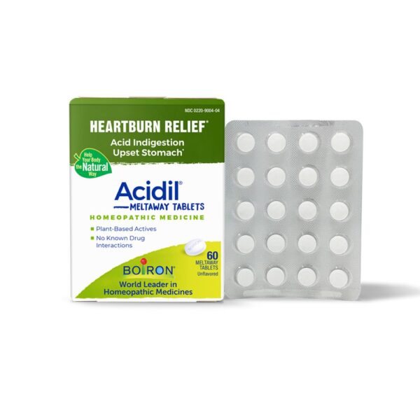 boiron acidil 60 meltaway tablets