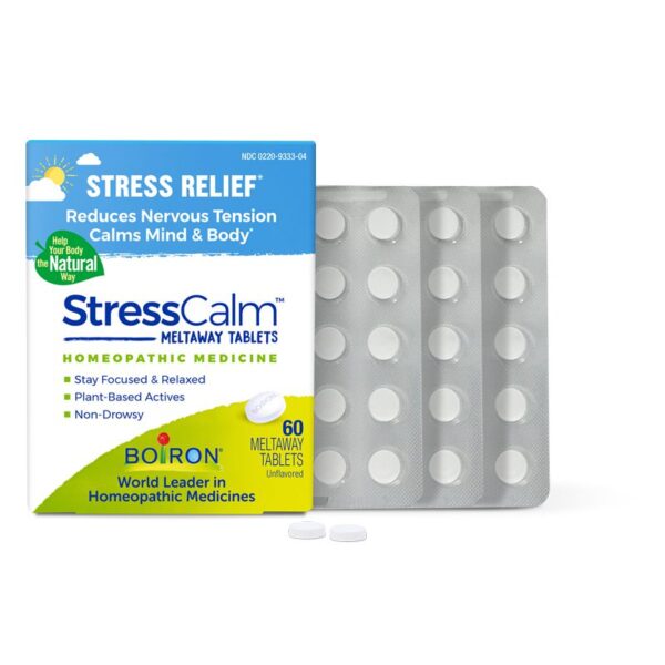 boiron stresscalm 60 meltaway tablets