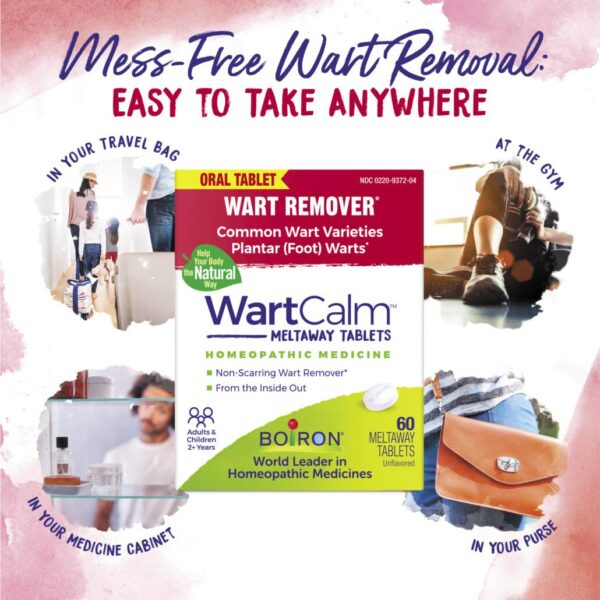 boiron wartcalm 60 meltaway tablets