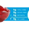 simply delish strawberry sugar free plant based jel dessert 0.7oz.