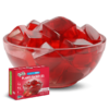 simply delish strawberry sugar free plant based jel dessert 0.7oz.