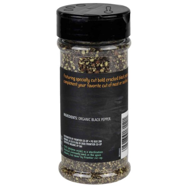 frontier co op organic prime cuts cracked pepper 4.09oz.