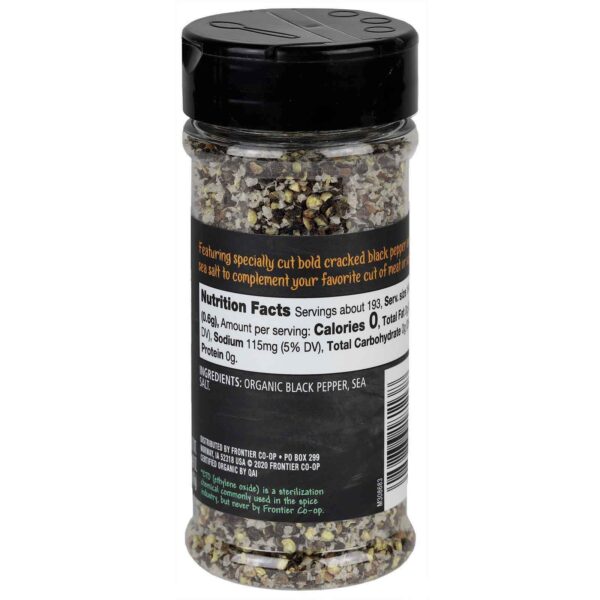 frontier co op organic prime cuts salt & pepper 4.09oz.